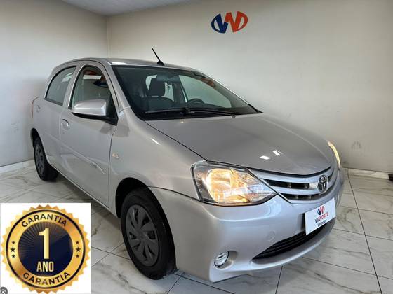 TOYOTA ETIOS 1.3 X 16V FLEX 4P AUTOMÁTICO